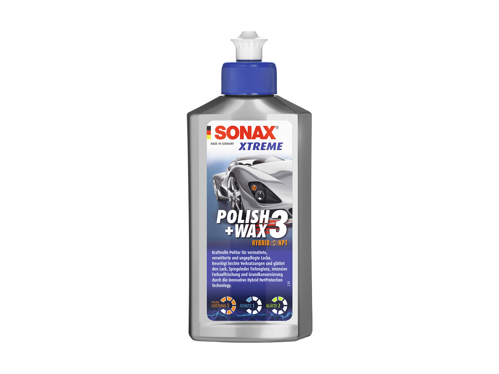 Sonax Xtreme Polish Wax Hybrid Nanopro Kraftvolle Politur Beseitigt