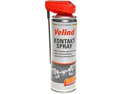 VELIND Contact Spray - in use