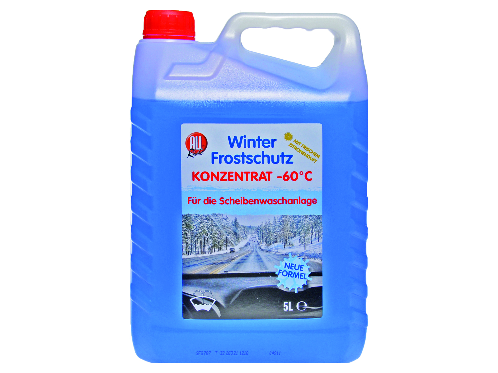 lkw-teile24, Scheibenfrostschutz Winter Konzentrat 60 Liter - 60 Grad. mit  Zitrusduft (Einweggebinde) - LKW Ersatzteile beim Experten bestellen