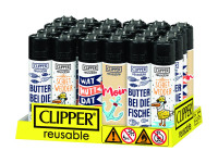 CLIPPER Feuerzeuge Nordisch verschiedene Motive, im Thekendisplay 11 cm x 8 cm CLIPPER Feuerzeuge Nordisch verschiedene Motive, im Thekendisplay 11 cm x 8 cm