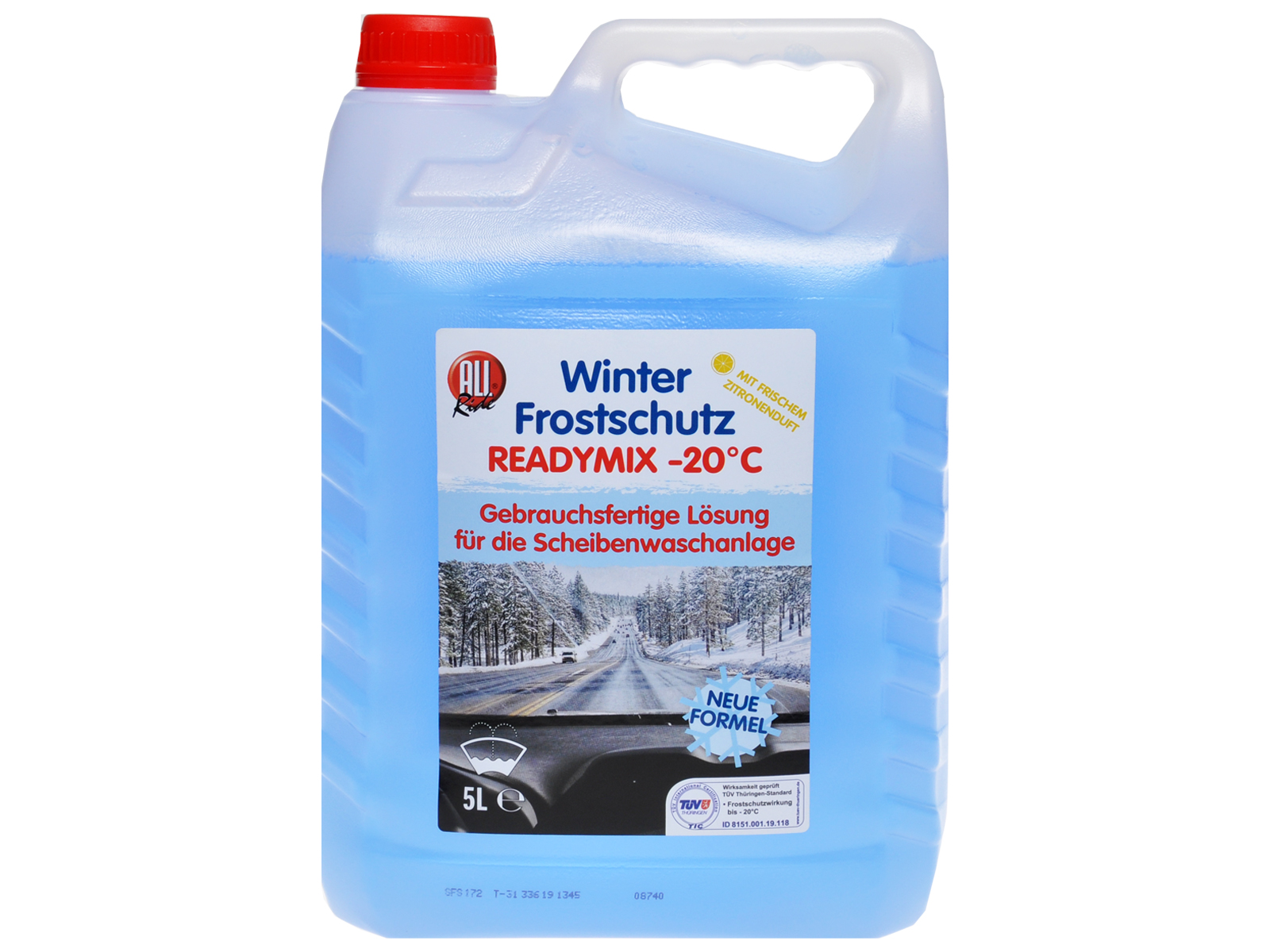 Scheibenfrostschutz 5 Liter Kanister -30°C Winter gebrauchsfertig, 5,95 €