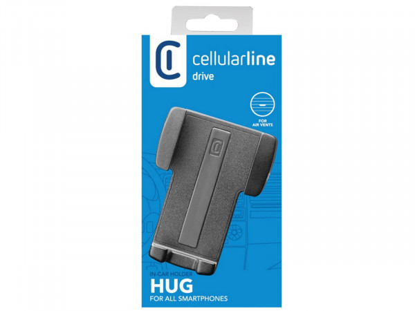 cellularline KFZ Handyhalter HUG universal, Befestigung am Lüftungsschlitz, Handyzubehör, Handy - Funk