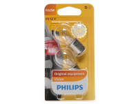 PHILIPS Vision P21/5W, 12 V, 5W, weiss, BAY15D, duo PHILIPS Vision P21/5W, 12 V, 5W, weiss, BAY15D, duo