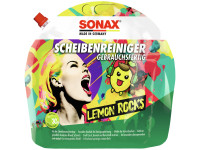 SONAX ScheibenReiniger Lemon Rocks gebrauchsfertig, PET-Standbodenbeutel 3 Ltr. SONAX ScheibenReiniger Lemon Rocks gebrauchsfertig, PET-Standbodenbeutel 3 Ltr.