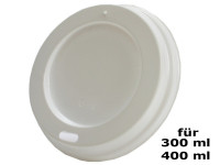 Deckel weiss mit Trinkloch passend für Kaffeebecher 250/300/ 400ml (68725+68655+68707), 1Karton=1000 Deckel weiss mit Trinkloch passend für Kaffeebecher 250/300/ 400ml (68725+68655+68707), 1Karton=1000