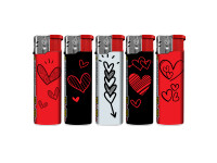 TQ Feuerzeug Elektronik, ALU-Motiv Shiny Heart im Thekendisplay 12,5 x 13 cm TQ Feuerzeug Elektronik, ALU-Motiv Shiny Heart im Thekendisplay 12,5 x 13 cm