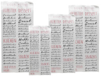 Faltenbeutel G6,1000er Pack 14 + 6x28, mit Aufdruck, 1Pack =1000 Beutel Faltenbeutel G6,1000er Pack 14 + 6x28, mit Aufdruck, 1Pack =1000 Beutel